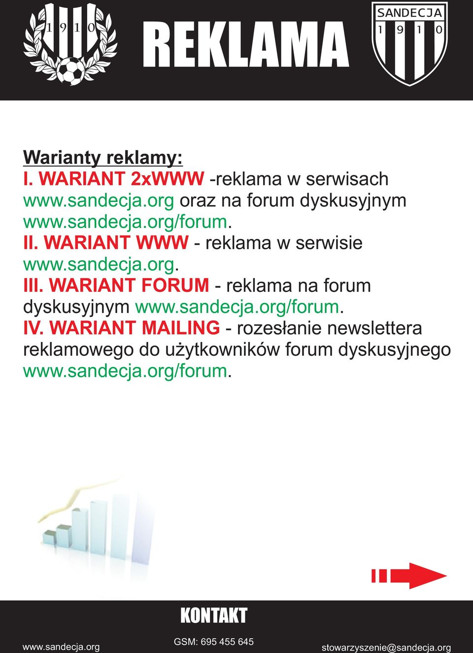 WARIANT WWW - reklama w serwisie. III.