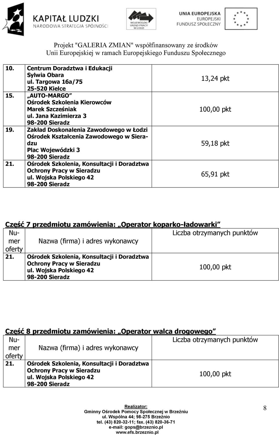 AUTO-MARGO Ośrodek Szkolenia Kierowców Marek Szcześniak ul.