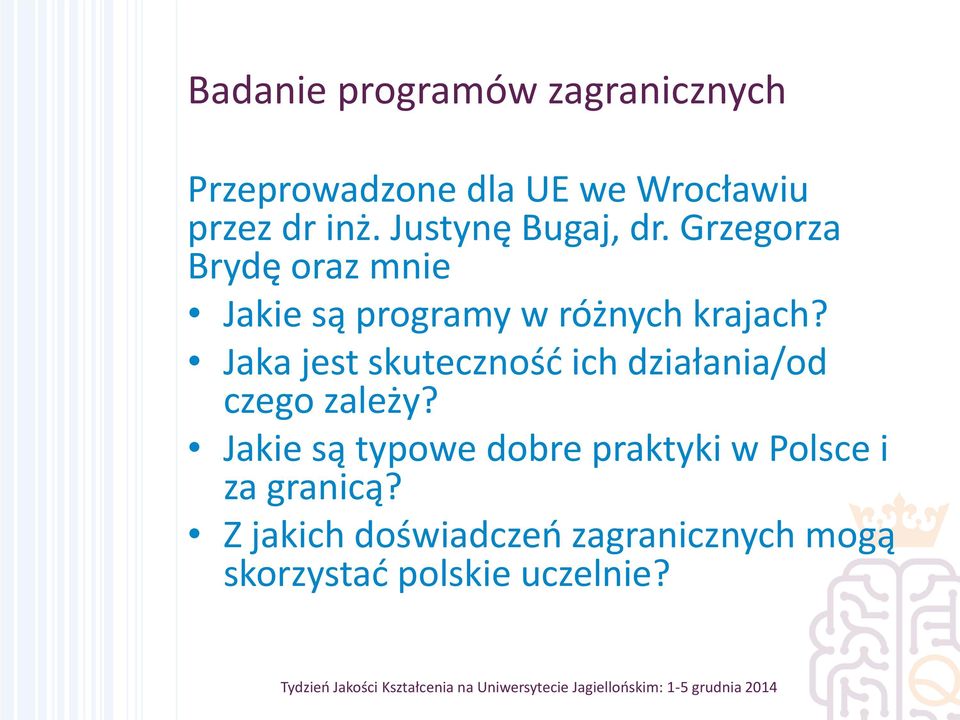 Jaka jest skuteczność ich działania/od czego zależy?