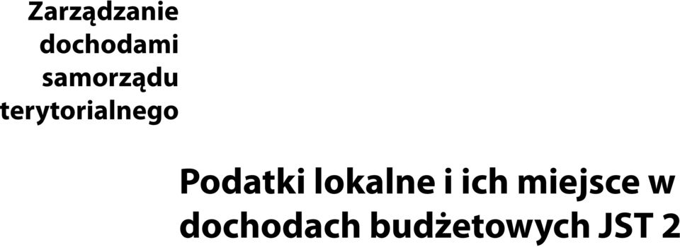 Podatki lokalne i ich