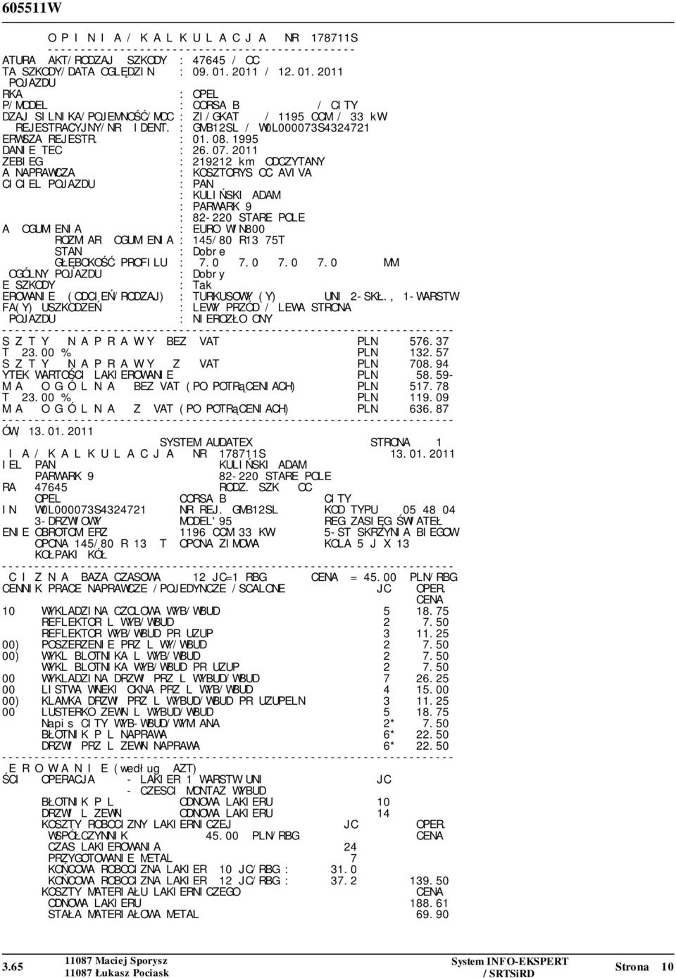 1995 DANIE TEC : 26.07.