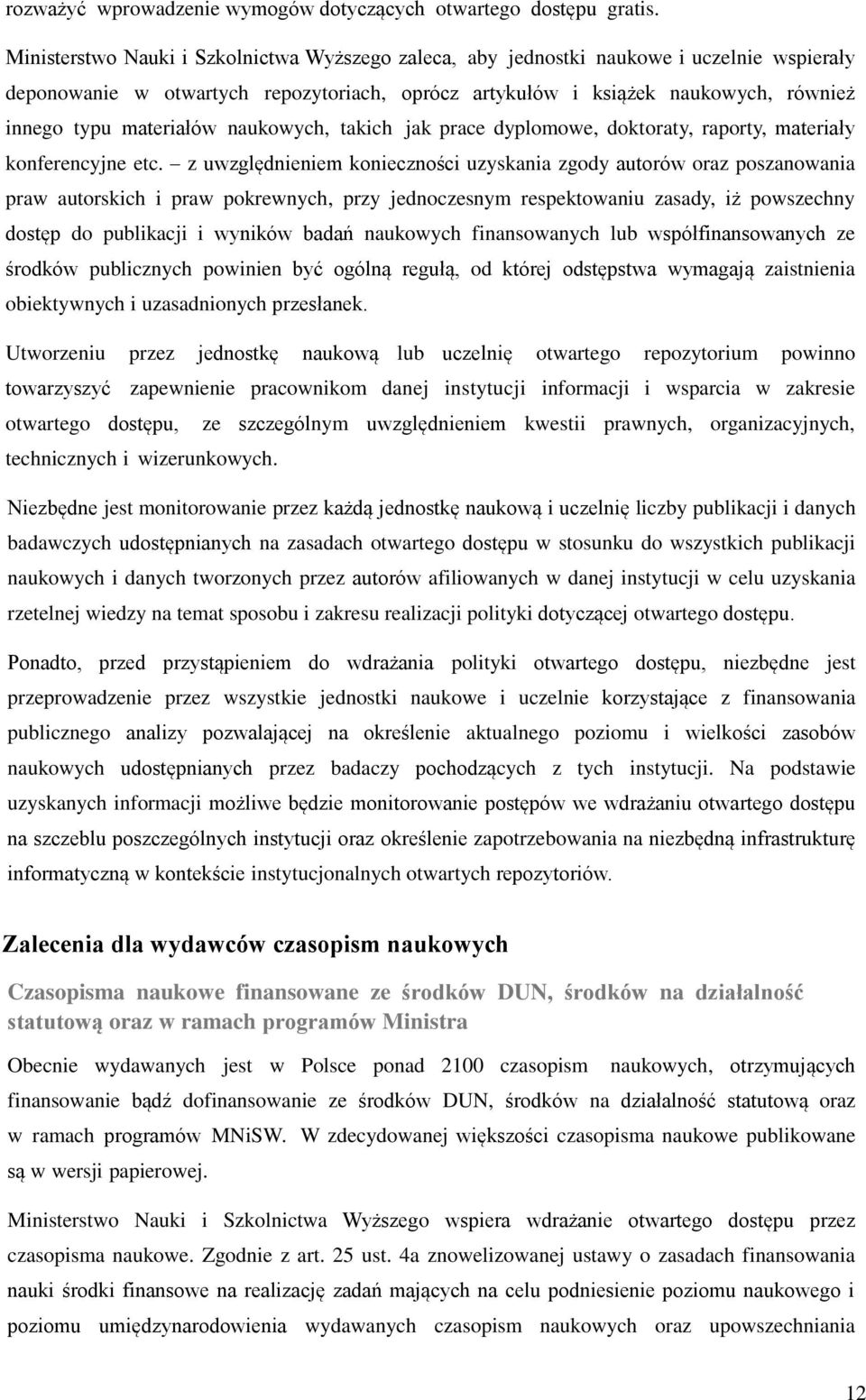 materiałów naukowych, takich jak prace dyplomowe, doktoraty, raporty, materiały konferencyjne etc.