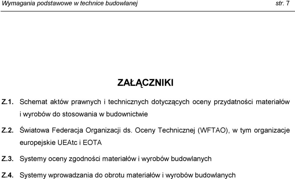 budownictwie Światowa Federacja Organizacji ds.