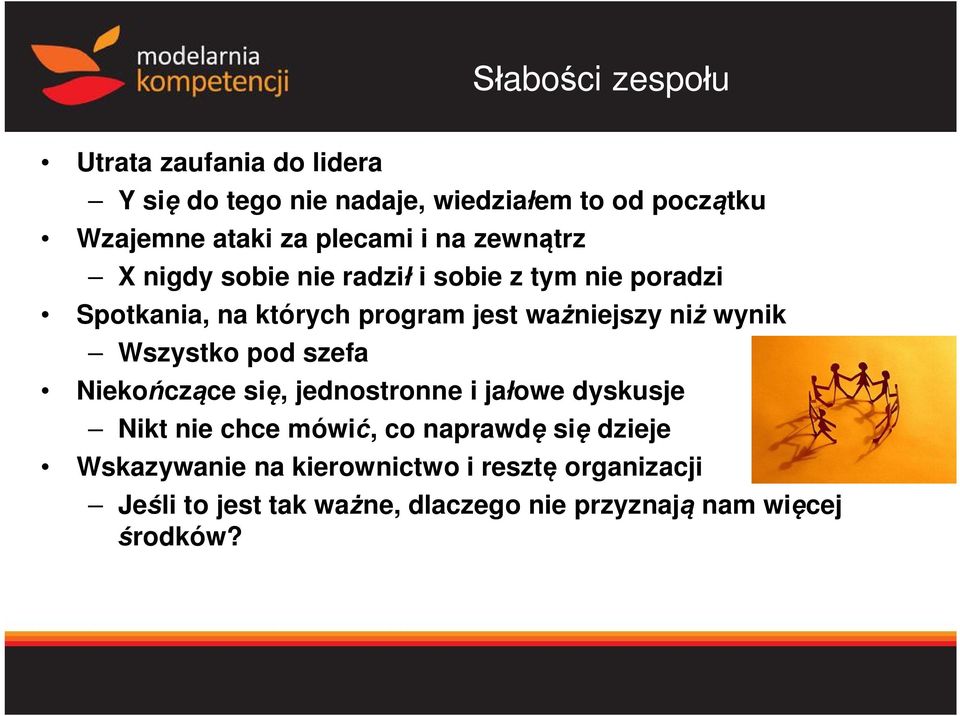 niejszy ni wynik Wszystko pod szefa Nieko cz ce si, jednostronne i ja owe dyskusje Nikt nie chce mówi, co naprawd