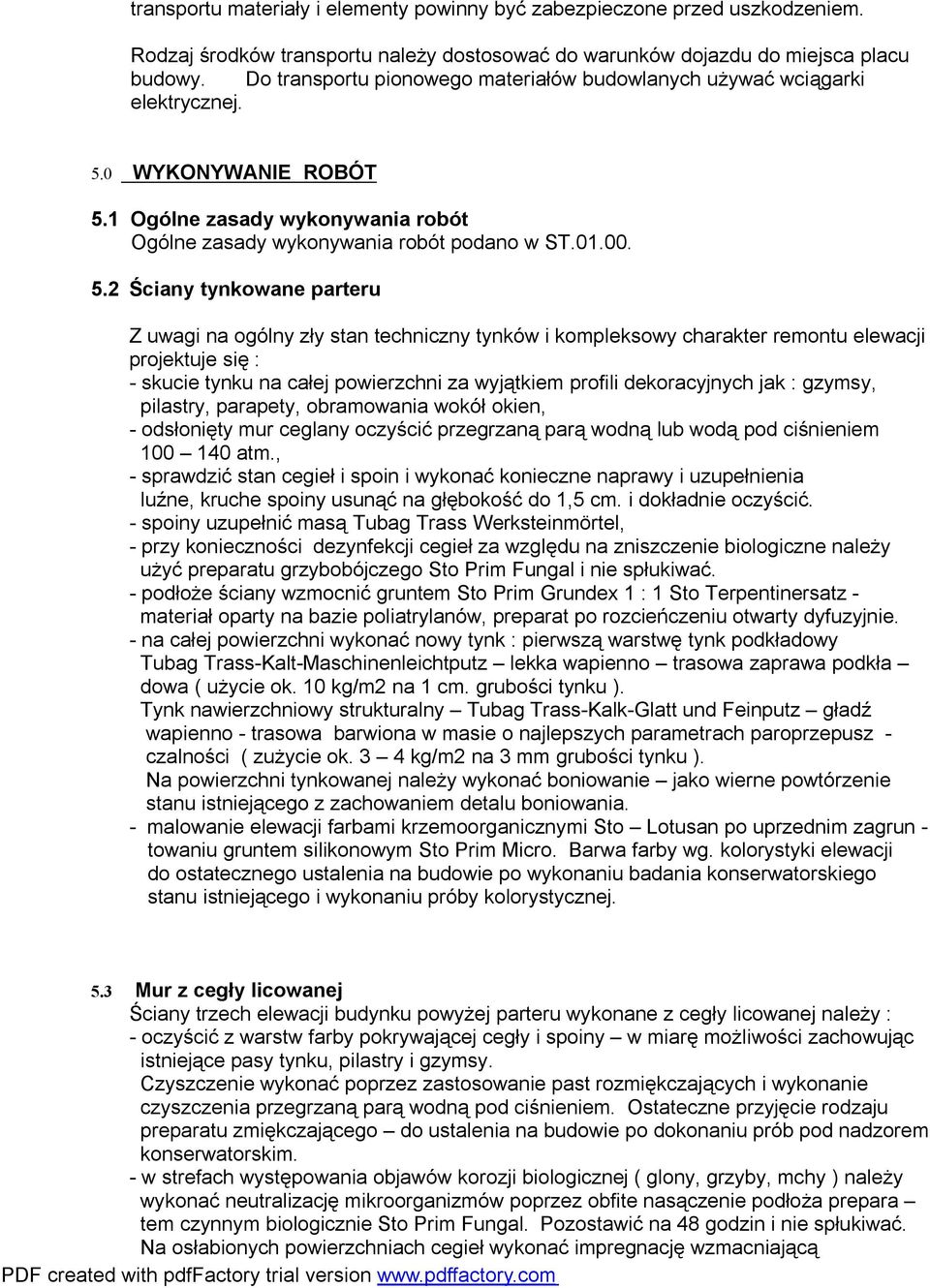 0 WYKONYWANIE ROBÓT 5.