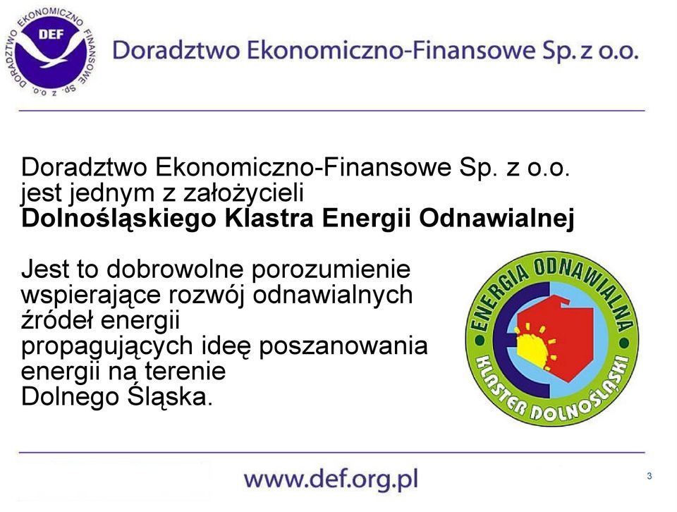 dobrowolne porozumienie wspierające rozwój odnawialnych źródeł