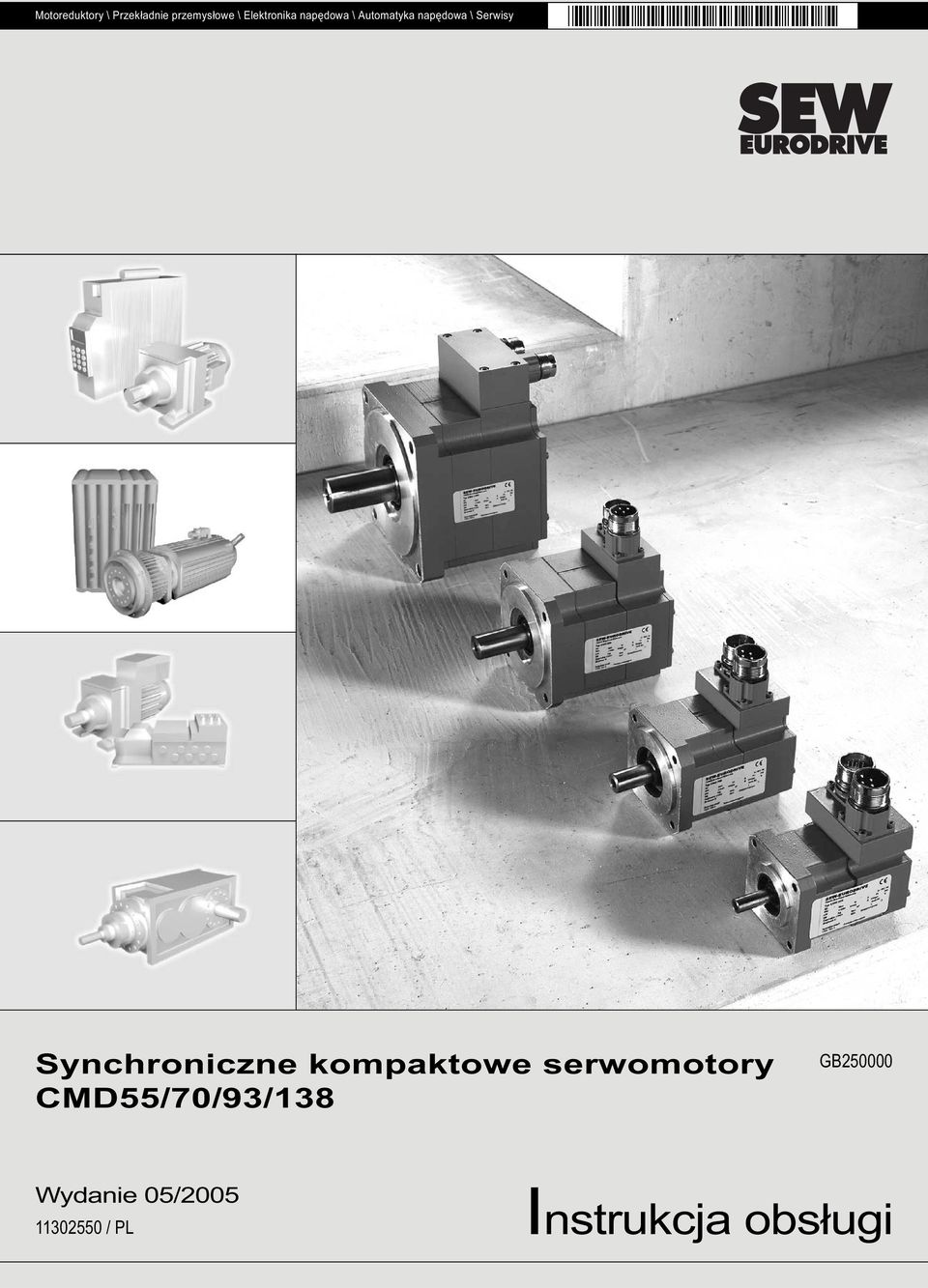 Synchroniczne kompaktowe serwomotory