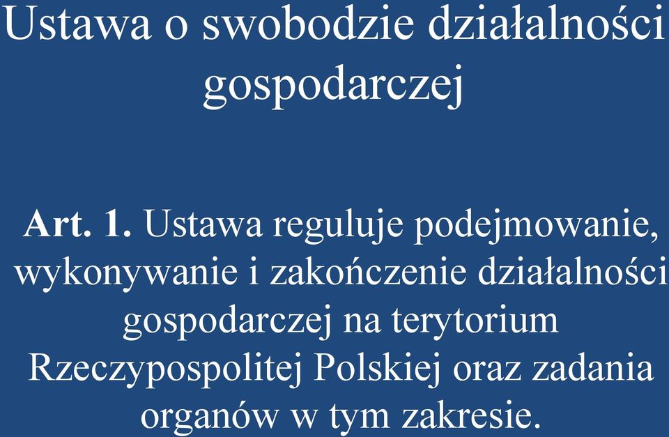 zakończenie działalności gospodarczej na terytorium