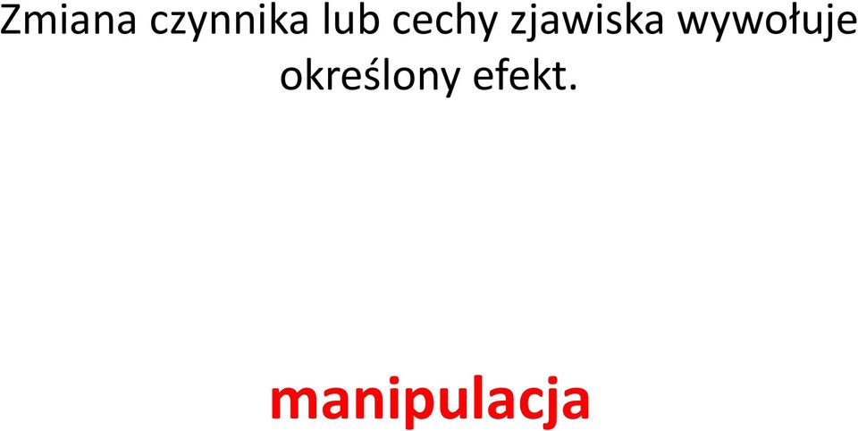 zjawiska wywołuje