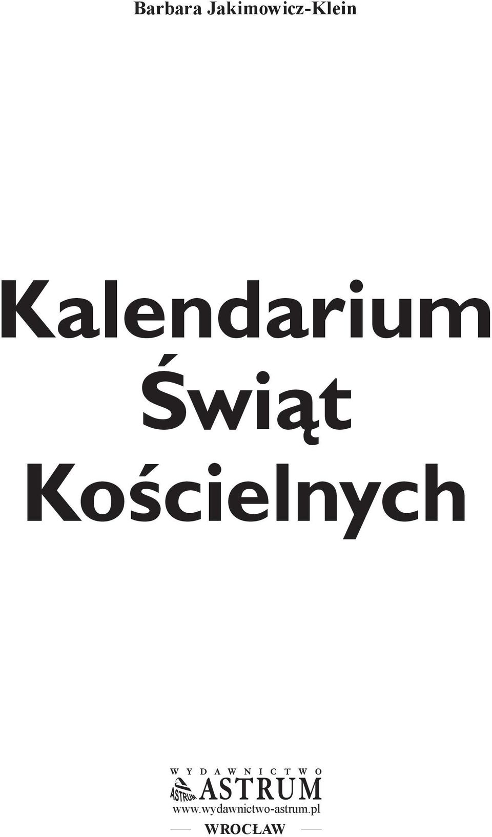 Kalendarium Świąt