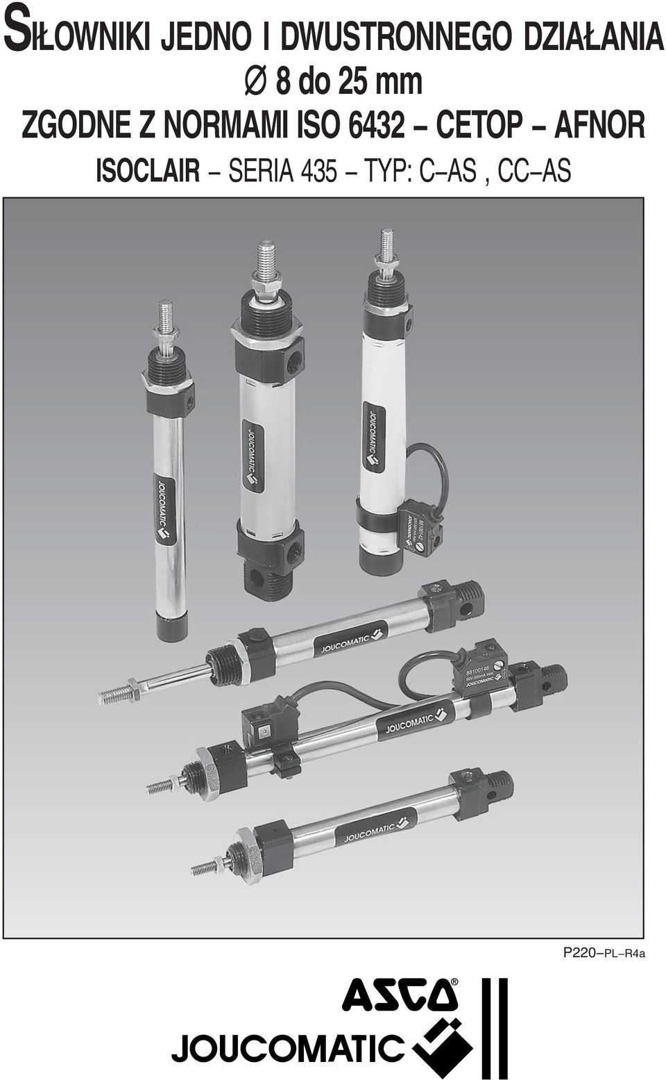 ISO 432 CETOP AFNOR ISOCLAIR