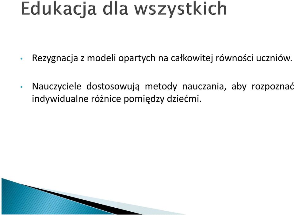 Nauczyciele dostosowują metody