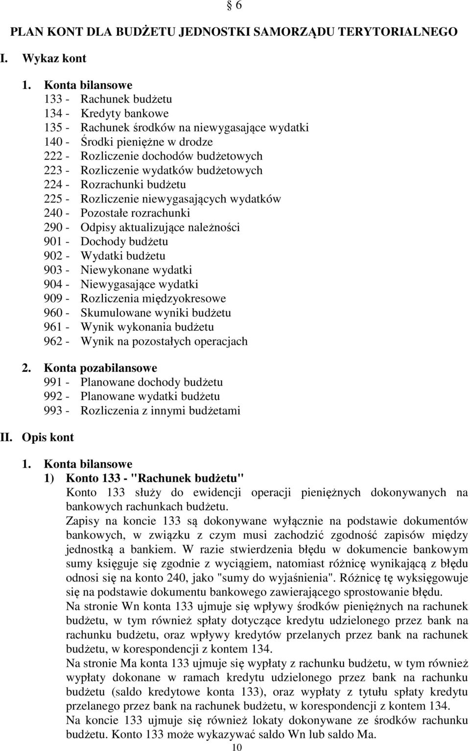 wydatków budżetowych 224 - Rozrachunki budżetu 225 - Rozliczenie niewygasających wydatków 240 - Pozostałe rozrachunki 290 - Odpisy aktualizujące należności 901 - Dochody budżetu 902 - Wydatki budżetu