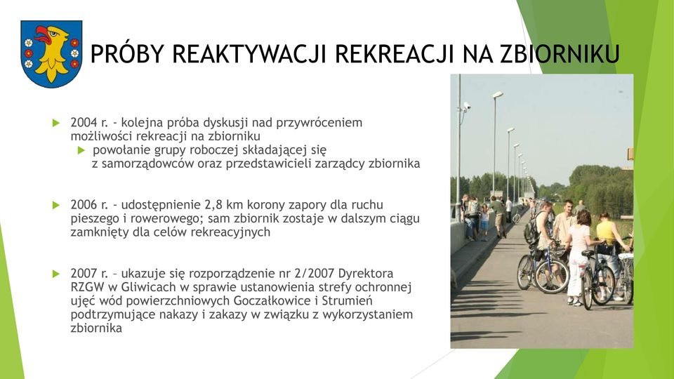 przedstawicieli zarządcy zbiornika 2006 r.