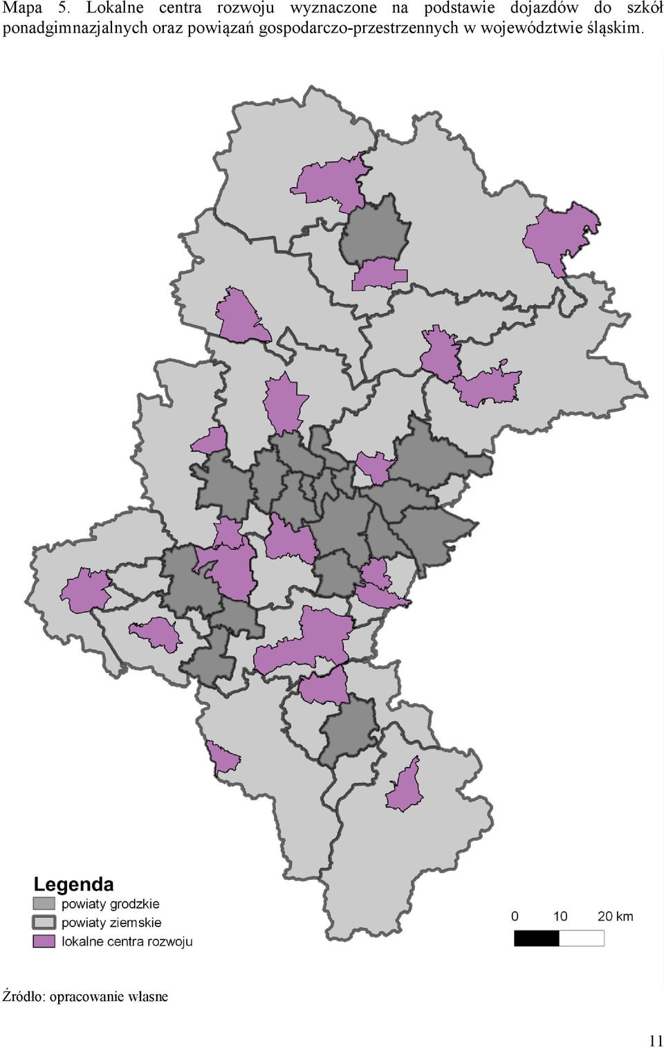 podstawie dojazdów do szkół