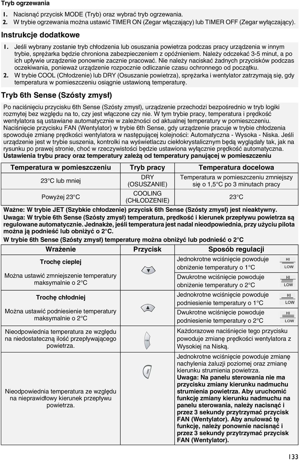 Należy odczekać 3-5 minut, a po ich upływie urządzenie ponownie zacznie pracować.