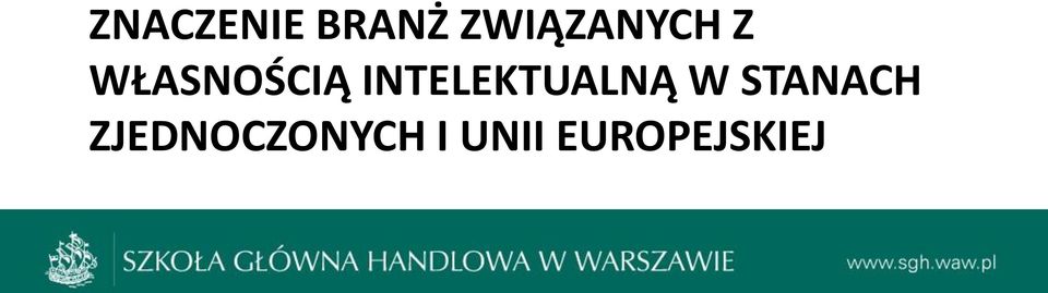 INTELEKTUALNĄ W STANACH