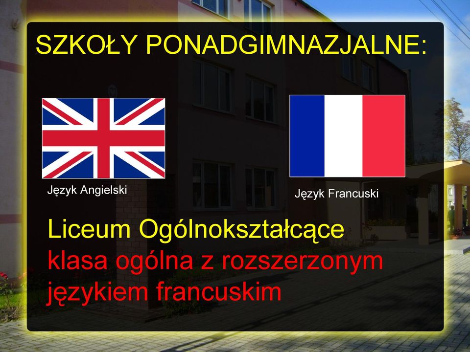 Liceum Ogólnokształcące klasa