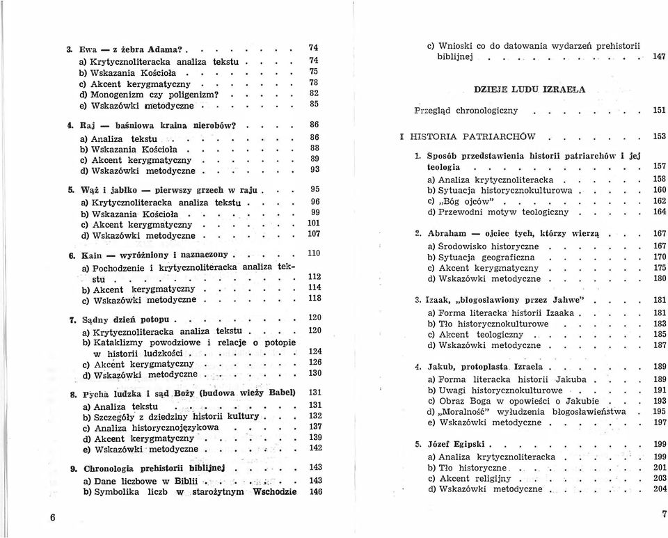 Kain - wyróżniony i naznaczony 110 a) Pochodzenie i krytycznoliteracka analiza tek- 74 74 75 78 82 85 86 86 88 89 93 95 96 99 101 107 1" b) Akcent kerygmatyczny 114 c) Wskazówki metodyczne 118 1.