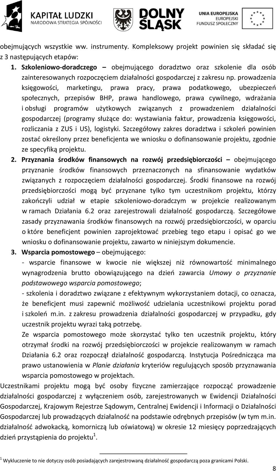 prowadzenia księgowości, marketingu, prawa pracy, prawa podatkowego, ubezpieczeń społecznych, przepisów BHP, prawa handlowego, prawa cywilnego, wdrażania i obsługi programów użytkowych związanych z