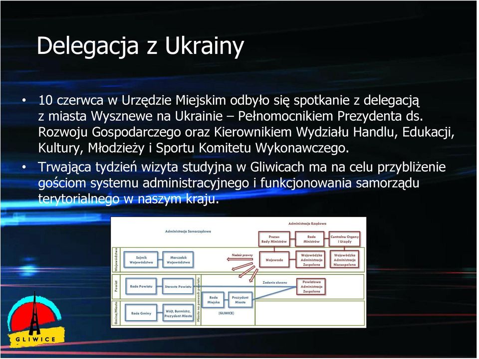 Rozwoju Gospodarczego oraz Kierownikiem Wydziału Handlu, Edukacji, Kultury, Młodzieży i Sportu Komitetu