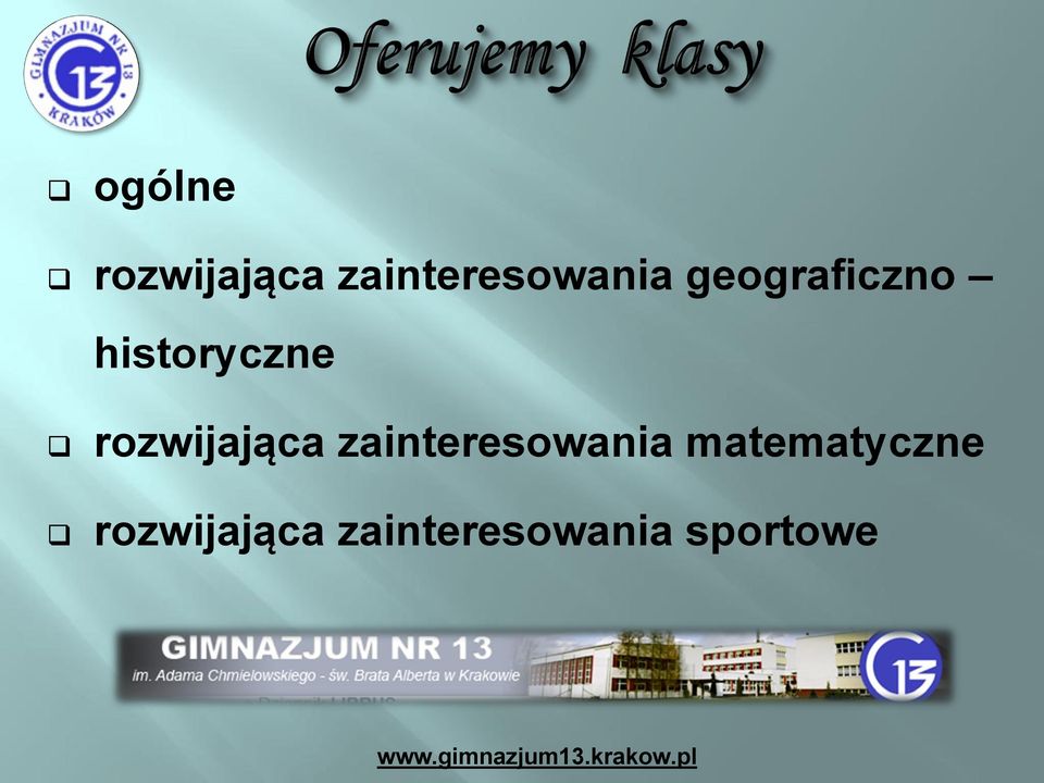 rozwijająca zainteresowania