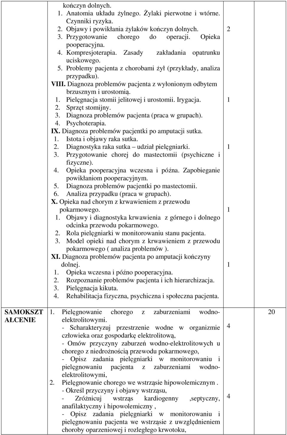 Diagnoza problemów pacjenta z wyłonionym odbytem brzusznym i urostomią.. Pielęgnacja stomii jelitowej i urostomii. Irygacja. 2. Sprzęt stomijny. 3. Diagnoza problemów pacjenta (praca w grupach). 4.