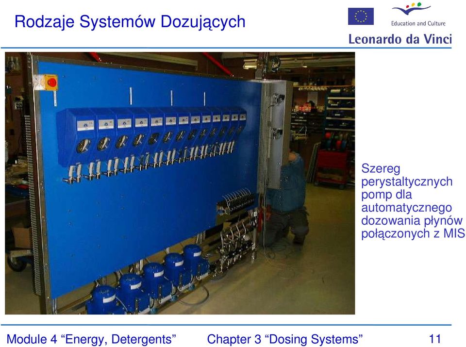 dozowania płynów połączonych z MIS Module