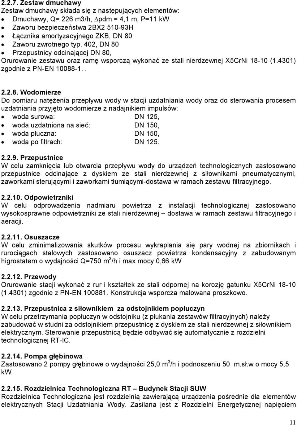 zwrotnego typ. 402, DN 80