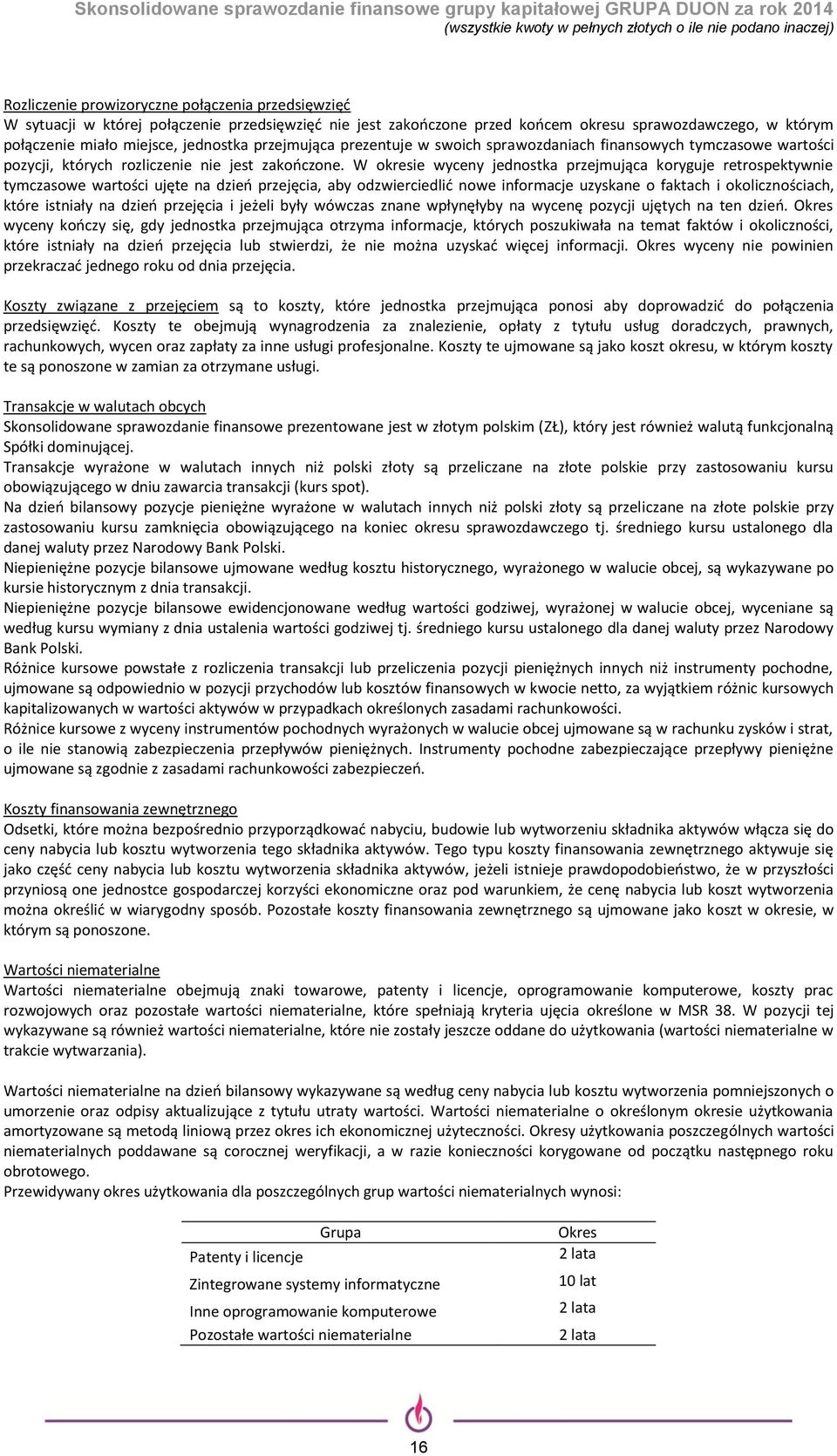 W okresie wyceny jednostka przejmująca koryguje retrospektywnie tymczasowe wartości ujęte na dzień przejęcia, aby odzwierciedlić nowe informacje uzyskane o faktach i okolicznościach, które istniały