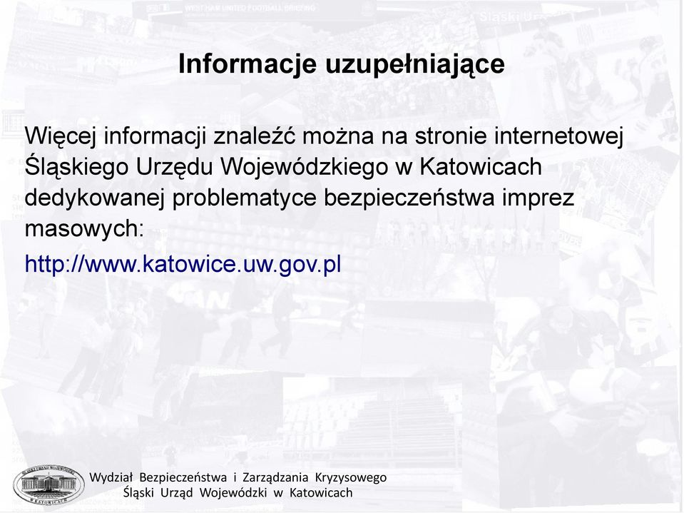 Wojewódzkiego w Katowicach dedykowanej problematyce