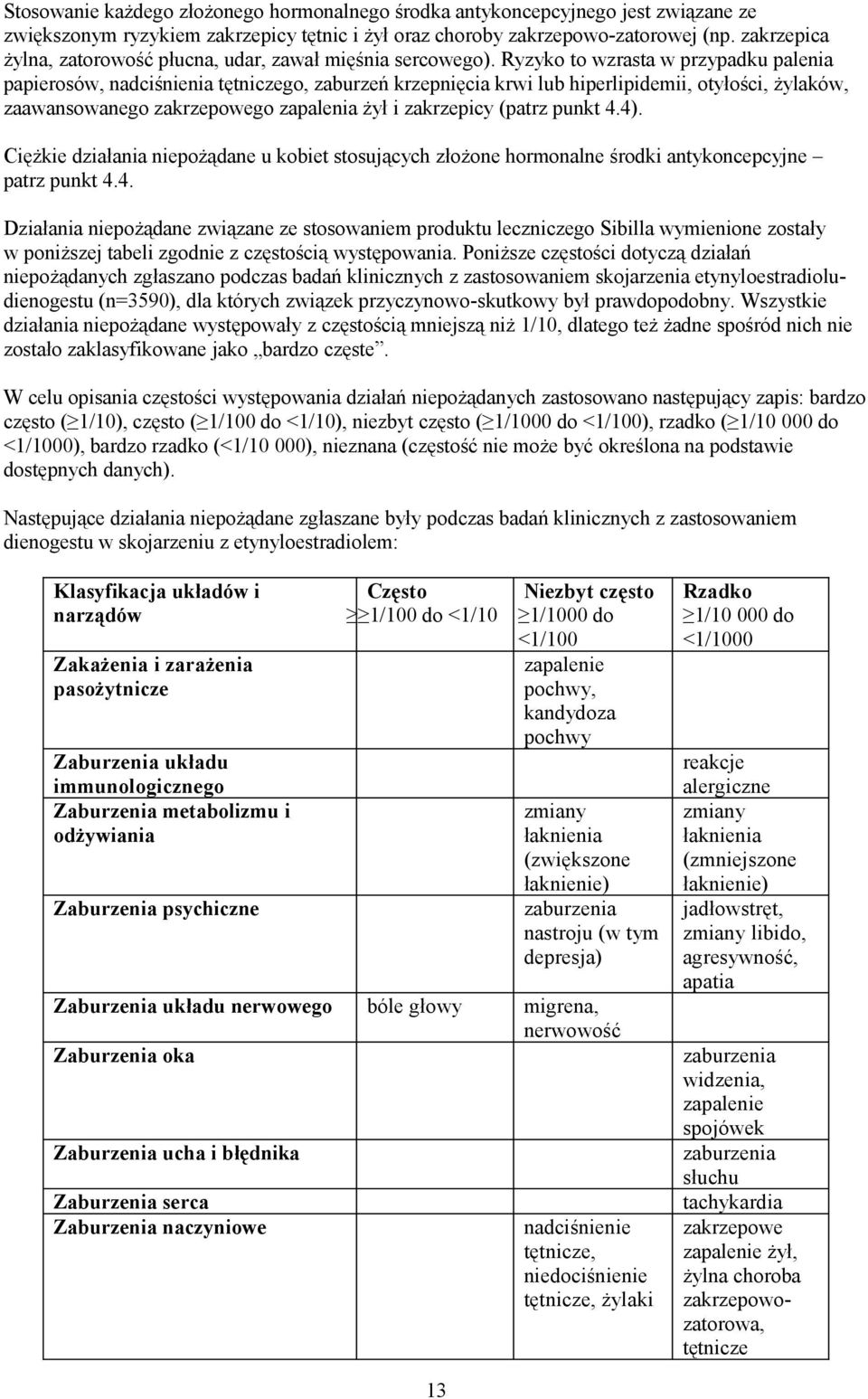 Ryzyko to wzrasta w przypadku palenia papierosów, nadciśnienia tętniczego, zaburzeń krzepnięcia krwi lub hiperlipidemii, otyłości, żylaków, zaawansowanego zakrzepowego zapalenia żył i zakrzepicy