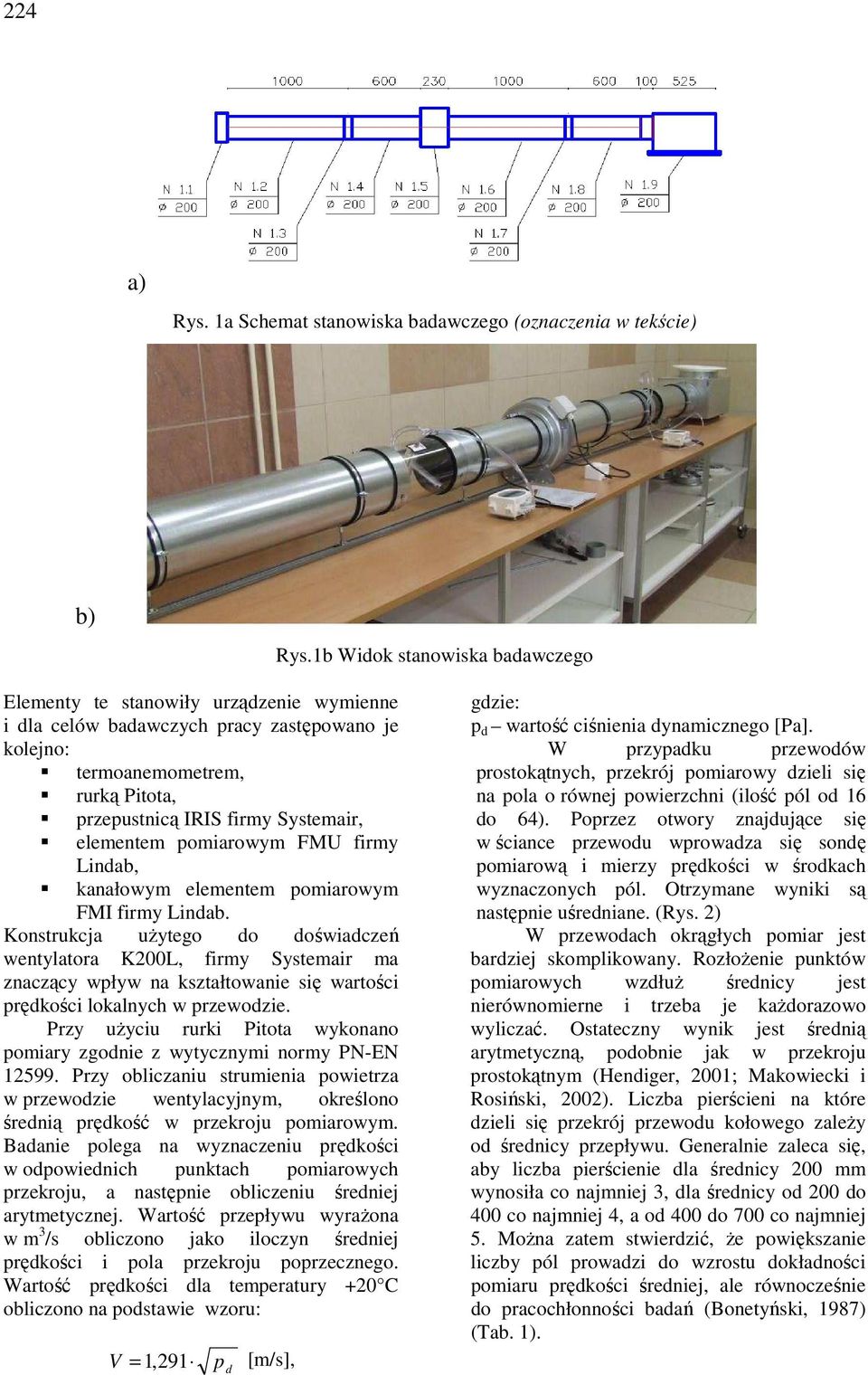 elementem pomiarowym FMU firmy Lindab, kanałowym elementem pomiarowym FMI firmy Lindab.