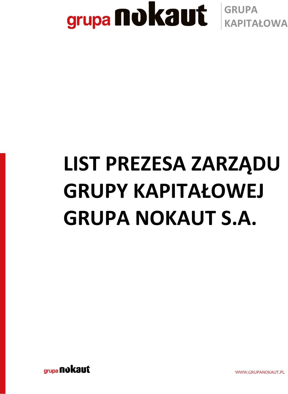 ZARZĄDU GRUPY