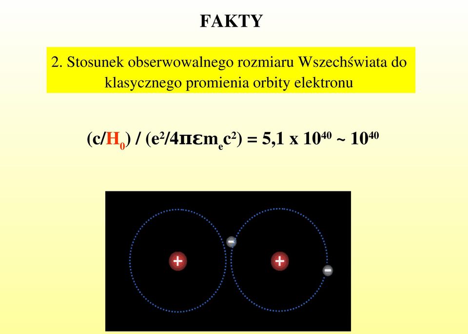 Wszechświata do klasycznego