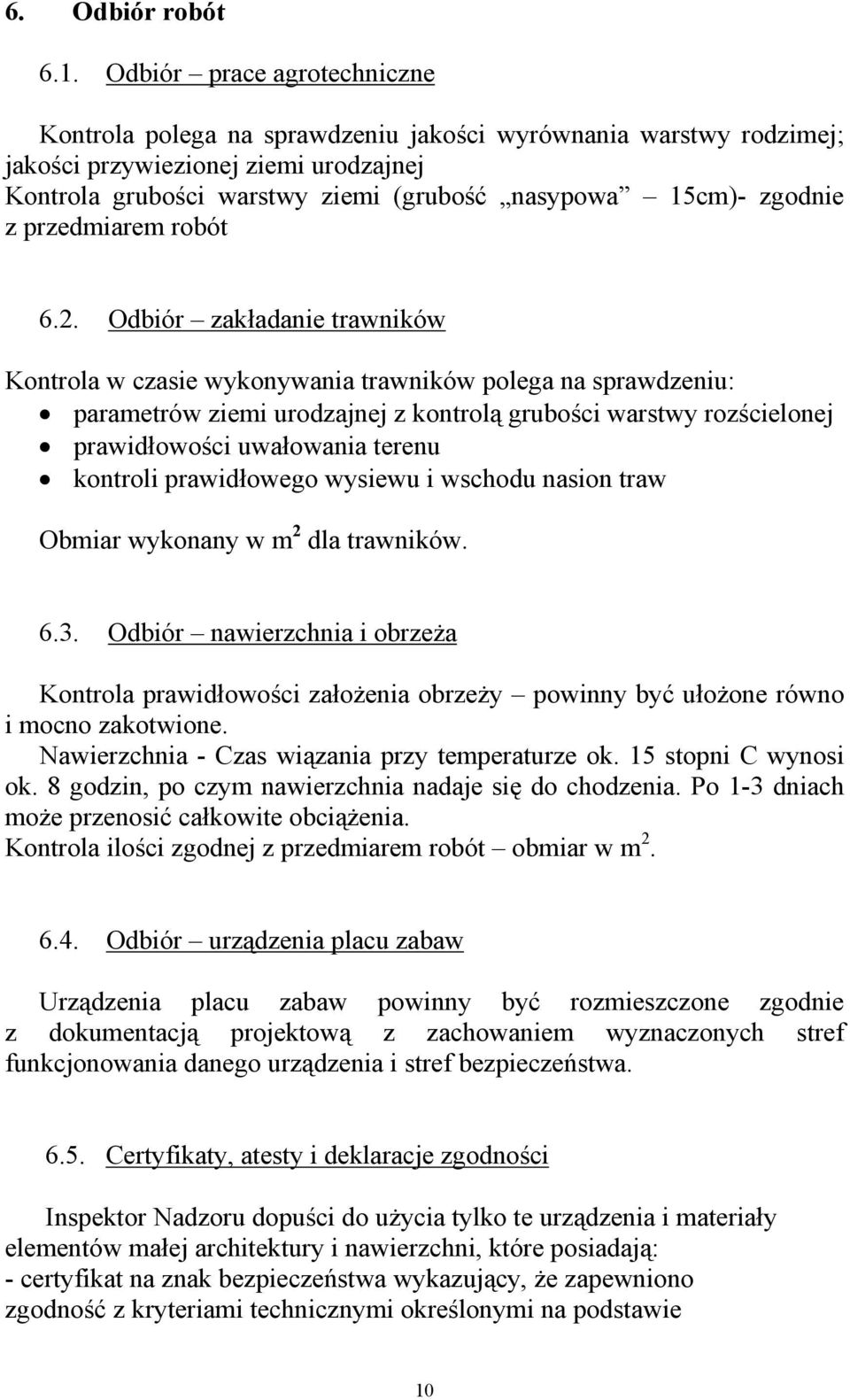 z przedmiarem robót 6.2.