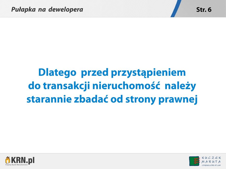 transakcji nieruchomość