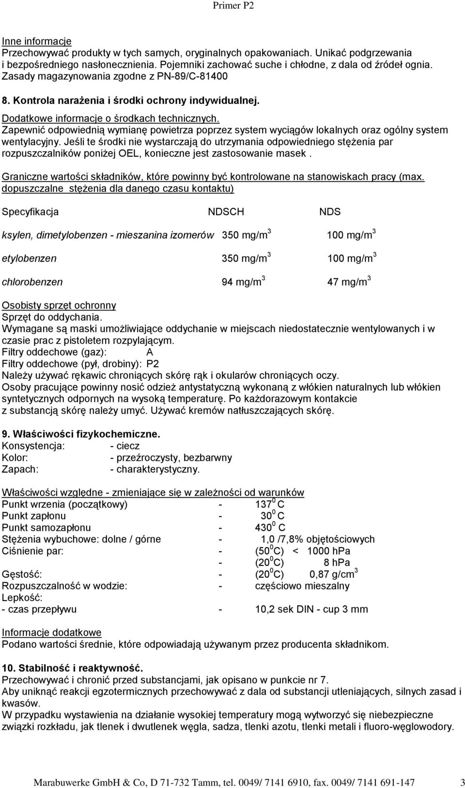 Zapewnić odpowiednią wymianę powietrza poprzez system wyciągów lokalnych oraz ogólny system wentylacyjny.