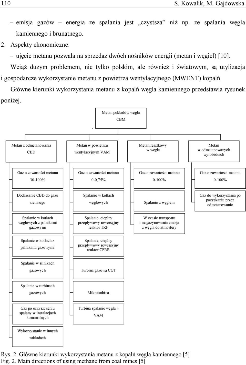 Wciąż dużym problemem, nie tylko polskim, ale również i światowym, są utylizacja i gospodarcze wykorzystanie metanu z powietrza wentylacyjnego (MWENT) kopalń.