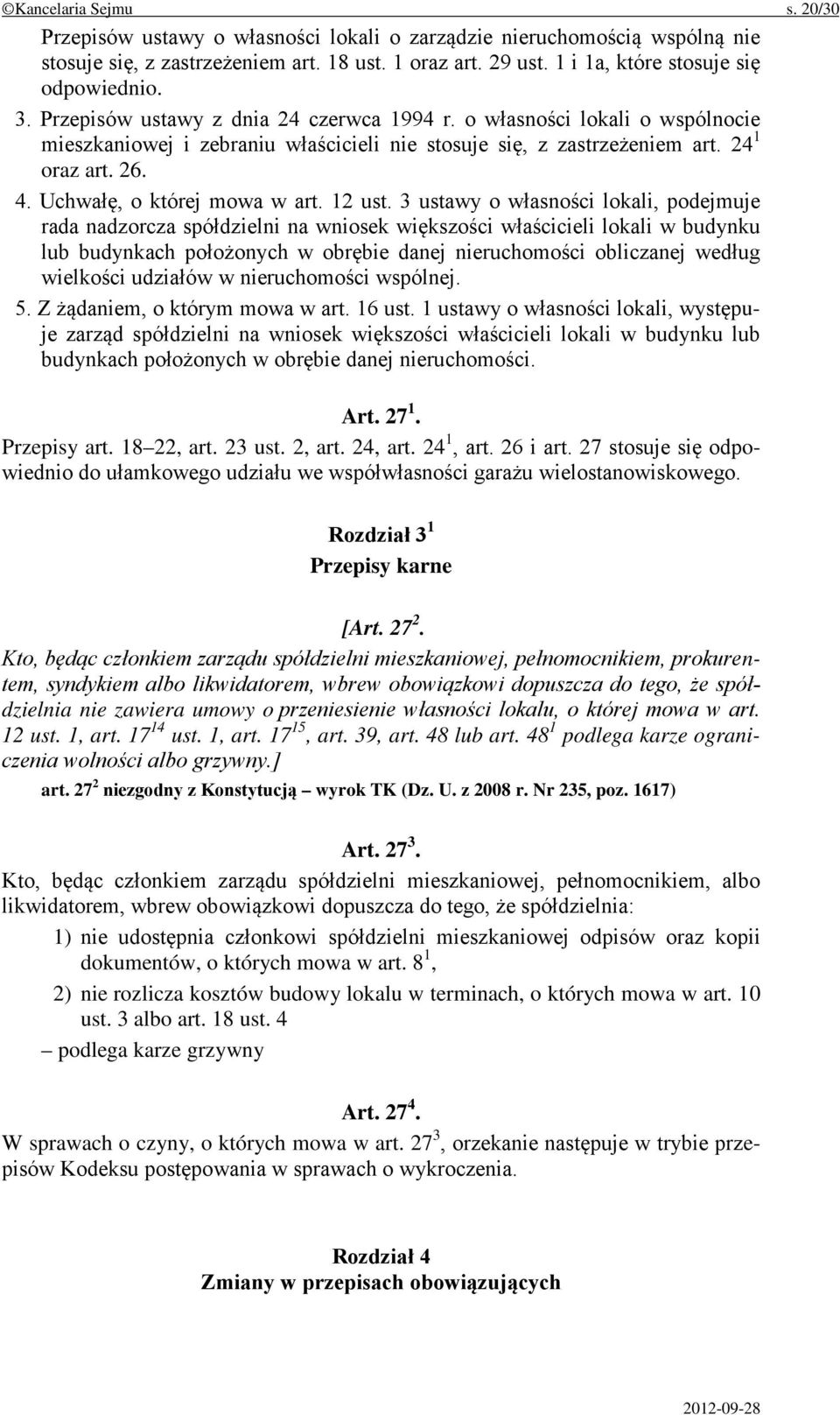 24 1 oraz art. 26. 4. Uchwałę, o której mowa w art. 12 ust.