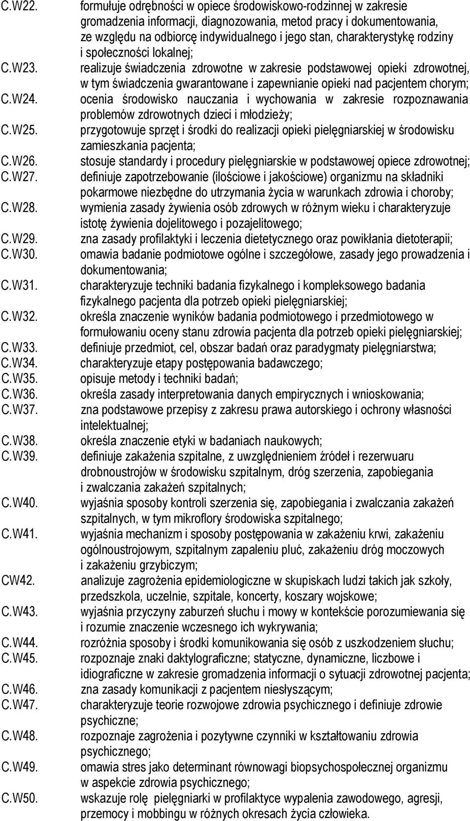 rodziny i społeczności lokalnej; realizuje świadczenia zdrowotne w zakresie podstawowej opieki zdrowotnej, w tym świadczenia gwarantowane i zapewnianie opieki nad pacjentem chorym; ocenia środowisko