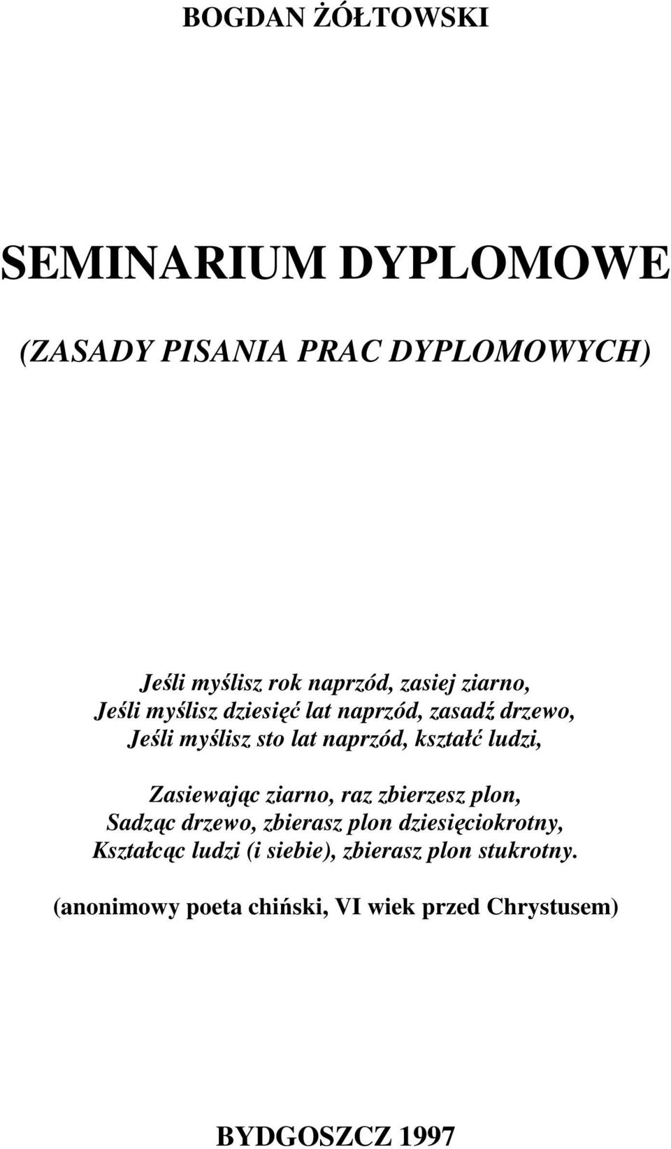 Seminarium Dyplomowe Pdf Free Download