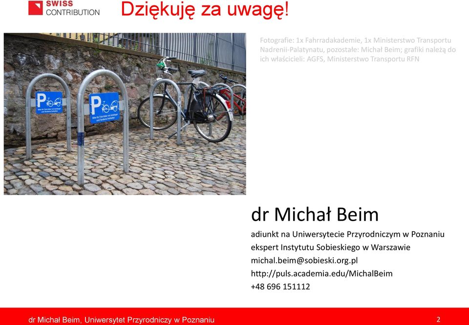 Michał Beim; grafiki należą do ich właścicieli: AGFS, Ministerstwo Transportu RFN dr Michał