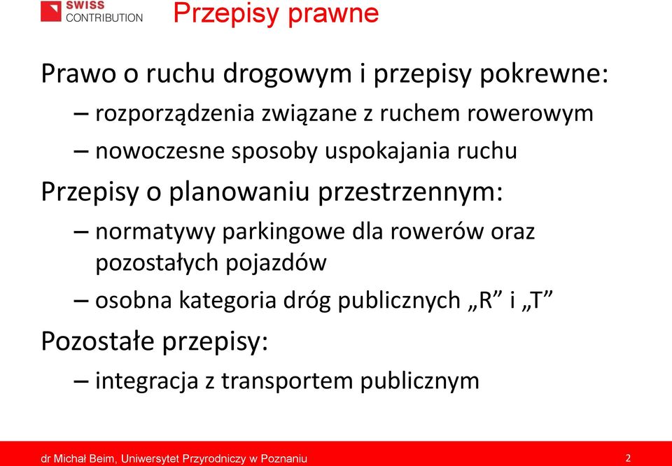 planowaniu przestrzennym: normatywy parkingowe dla rowerów oraz pozostałych