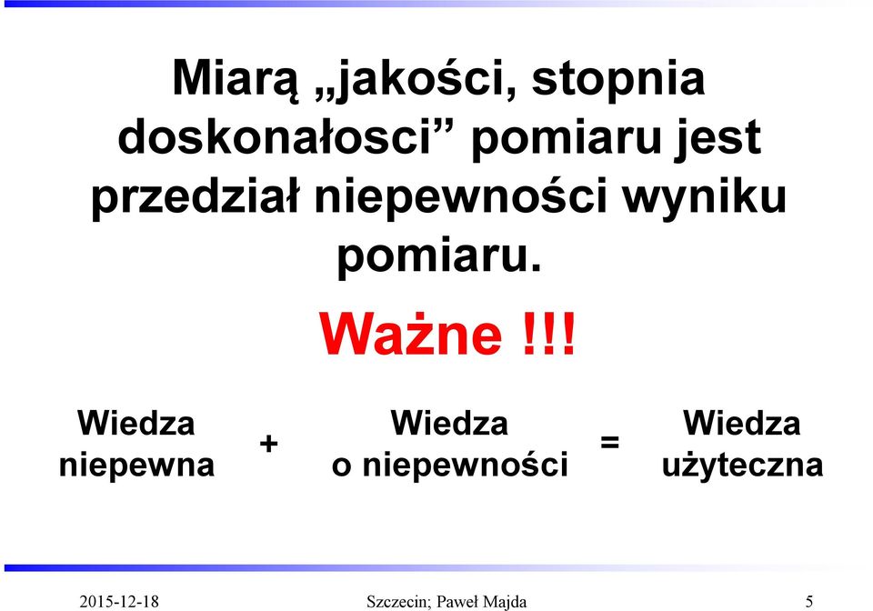 Ważne!