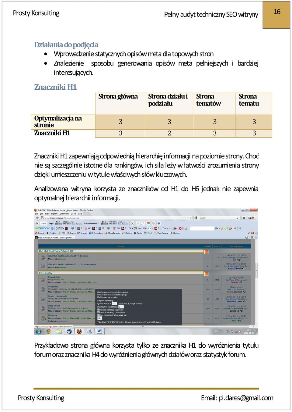 Choć nie są szczególnie istotne dla rankingów, ich siła leży w łatwości zrozumienia strony dzięki umieszczeniu w tytule właściwych słów kluczowych.