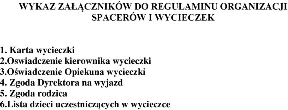 Oswiadczenie kierownika wycieczki 3.