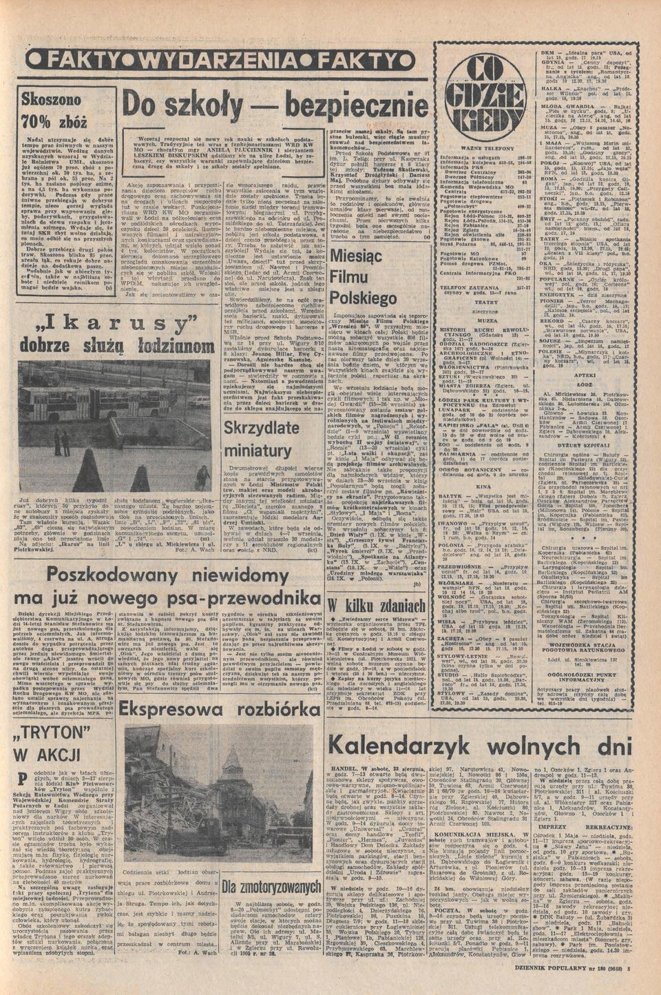 gółem 70 prc bó perchn k 30 tys ha, a ebran pól k 55 prc Na 2 tys ha asan plny tnme, a 4,5 tys ha ykn pdryk Pdcas gdy prace żnne prebegaja dbrym tempe, nec l(' rej ygląda spraa pry apnanu gleby,