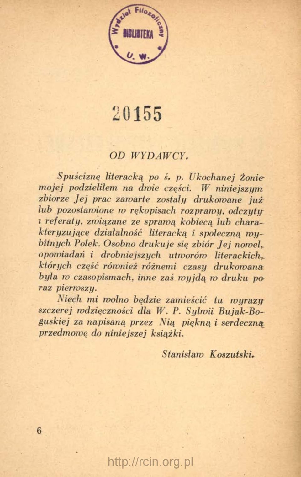 działalność literacką i społeczną w y bitnych Polek.