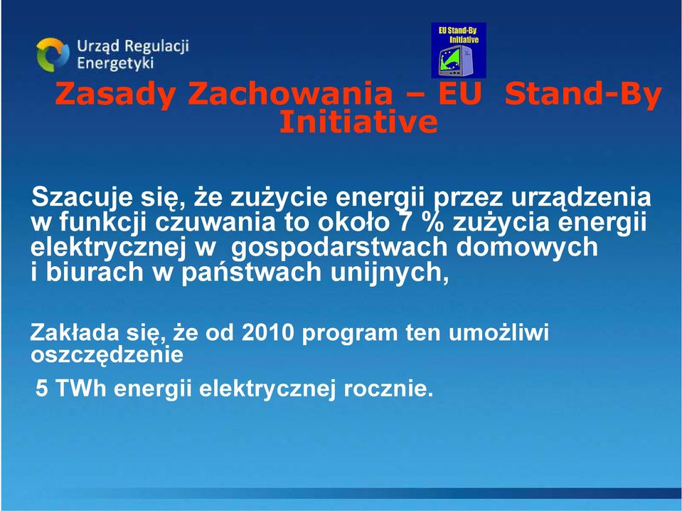 elektrycznej w gospodarstwach domowych i biurach w państwach unijnych,